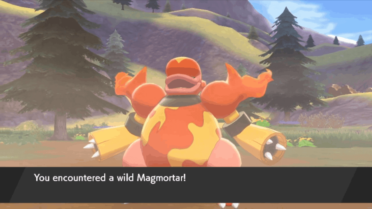 Pokemon Sword And Shield: Isle Of Armor - Magmar Evolution