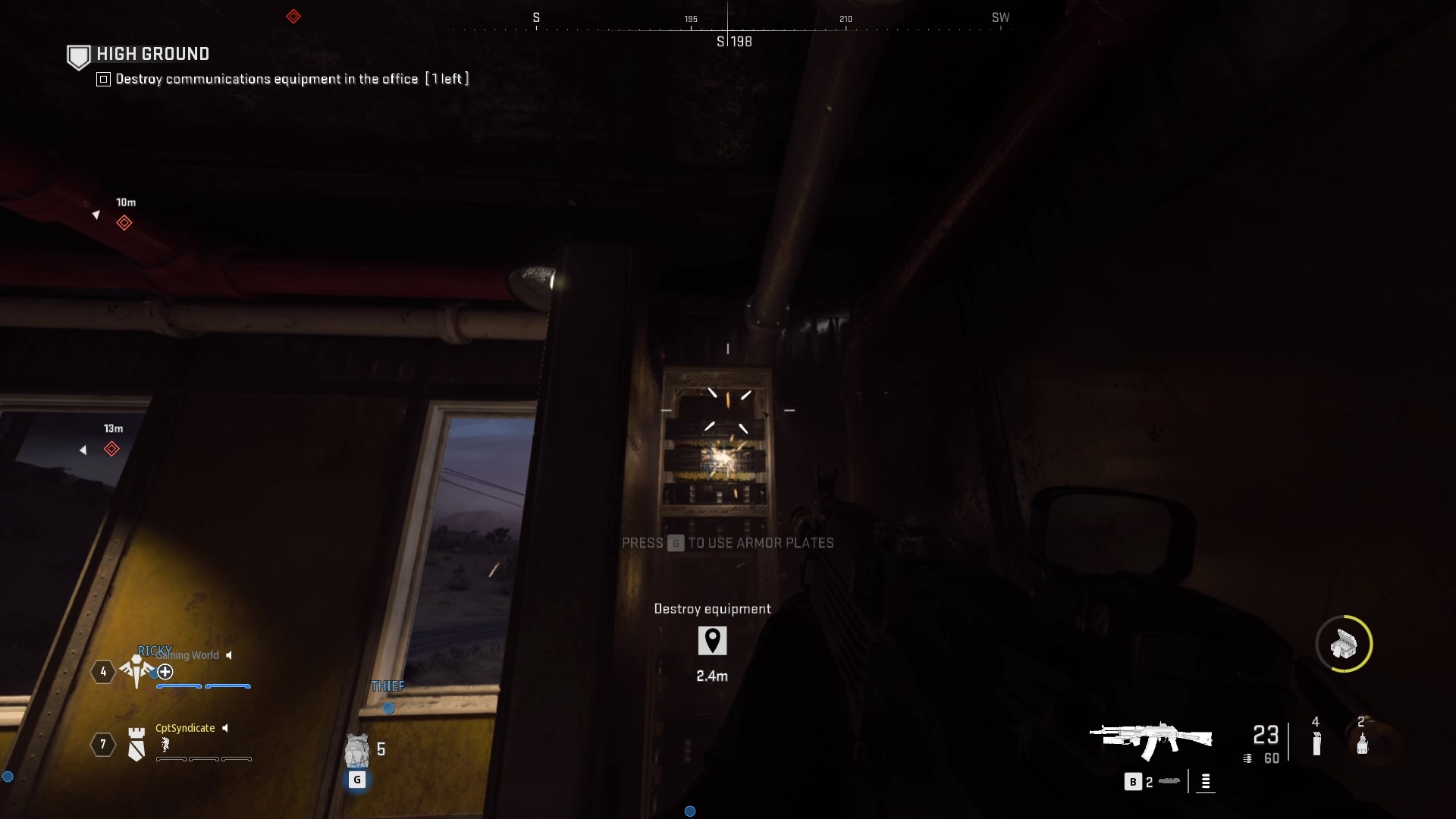 Server Destroyed High Ground