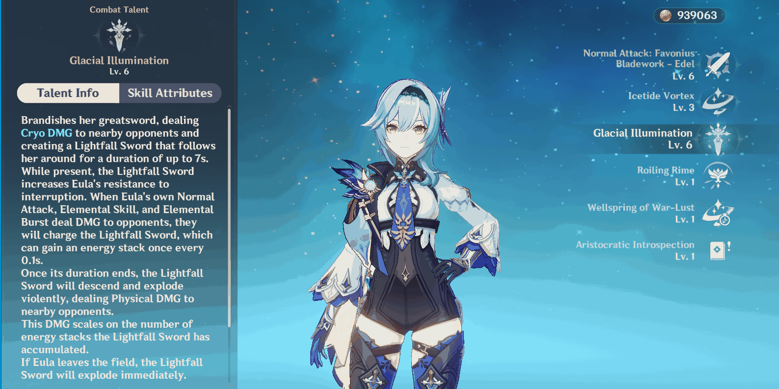 Top Builds For Eula In Genshin Impact