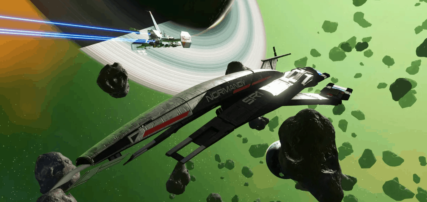 No Man's Sky Getting Normandy From Mass Effect