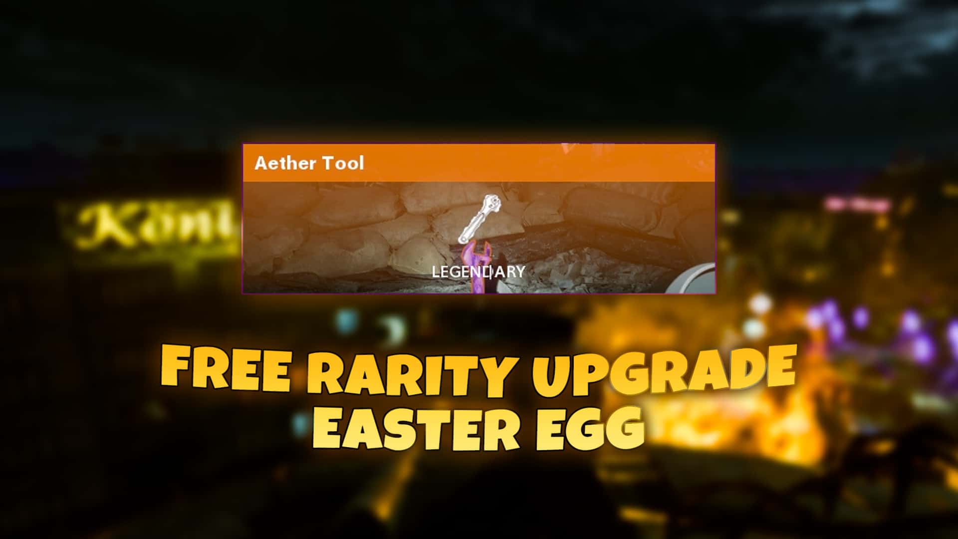 Free Aether Tool Easter Egg On Mauer Der Toten (Free Rarity Upgrade Easter Egg) - Cold War Zombies