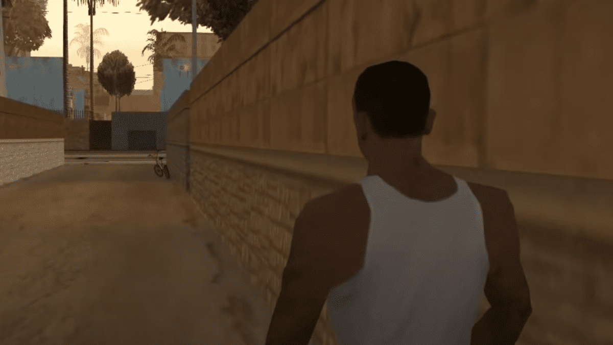 Demented modders just added CJ from San Andreas into Stray
