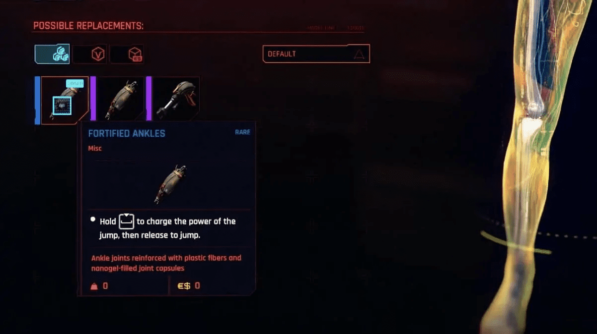 A Guide To The Best Cyberpunk 2077 Cyberwares