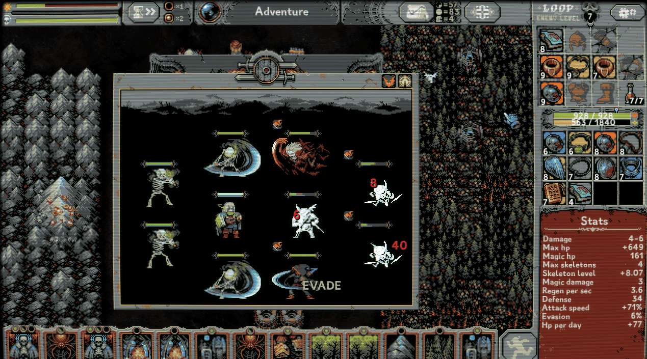 How to Drop Items and Cards in Loop Hero