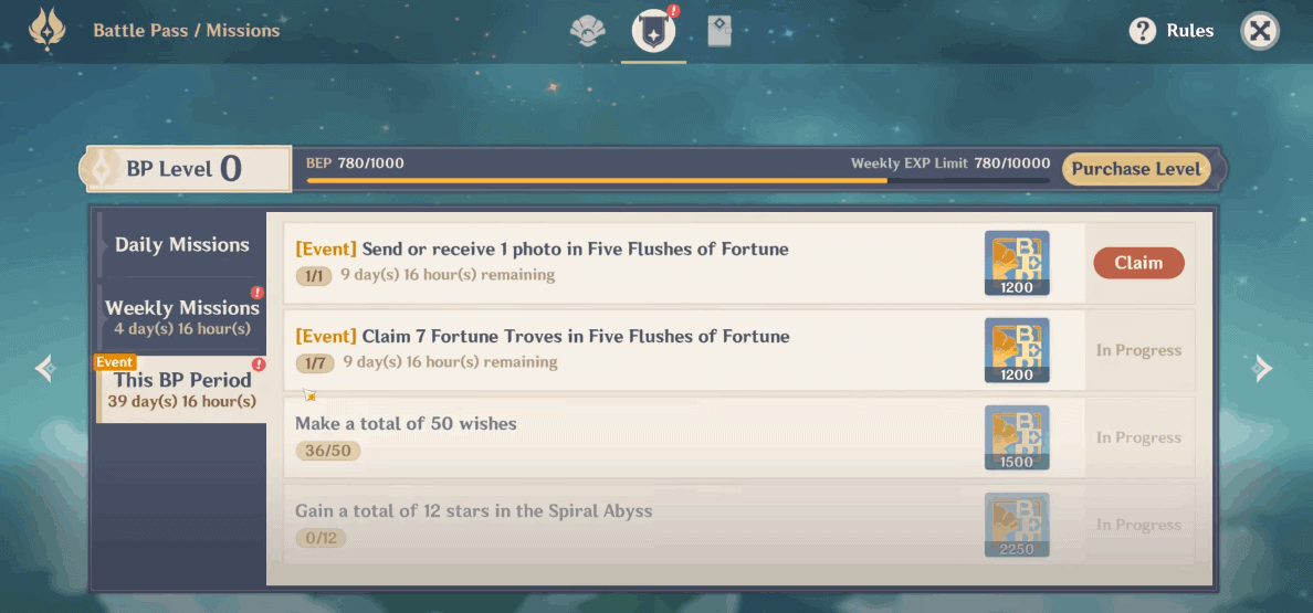 Five Flushes Event In Genshin Impact Guide