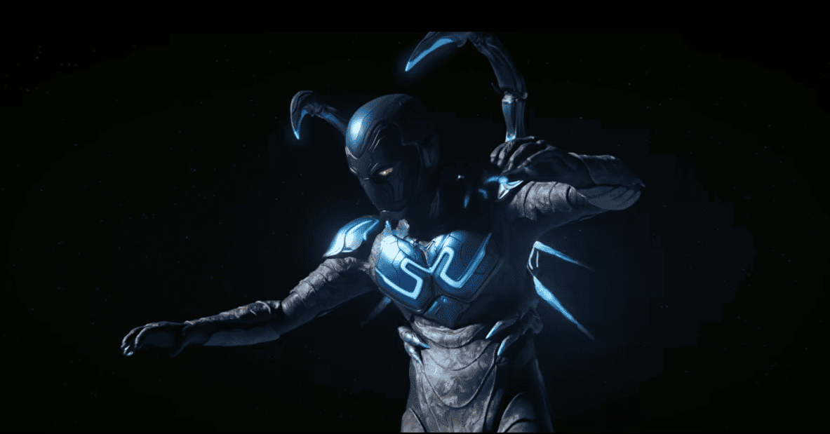 Blue Beetle suit is the "coolest" ever superhero suit