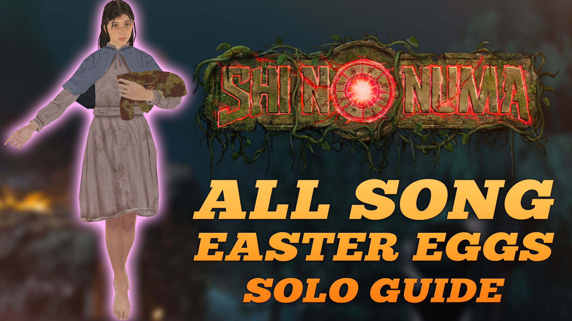 Shi No Numa Both Song Easter Eggs Guide (Free Max Ammo & Original Music Easter Egg)