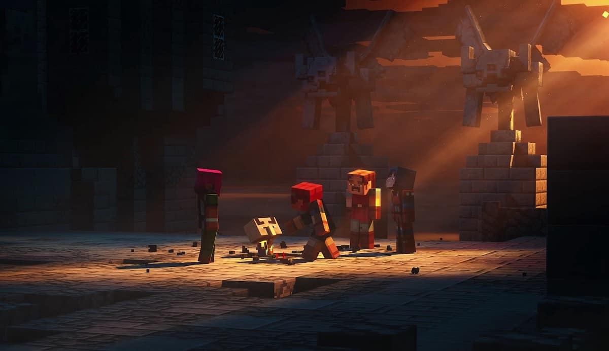 Minecraft Dungeons is now on Steam