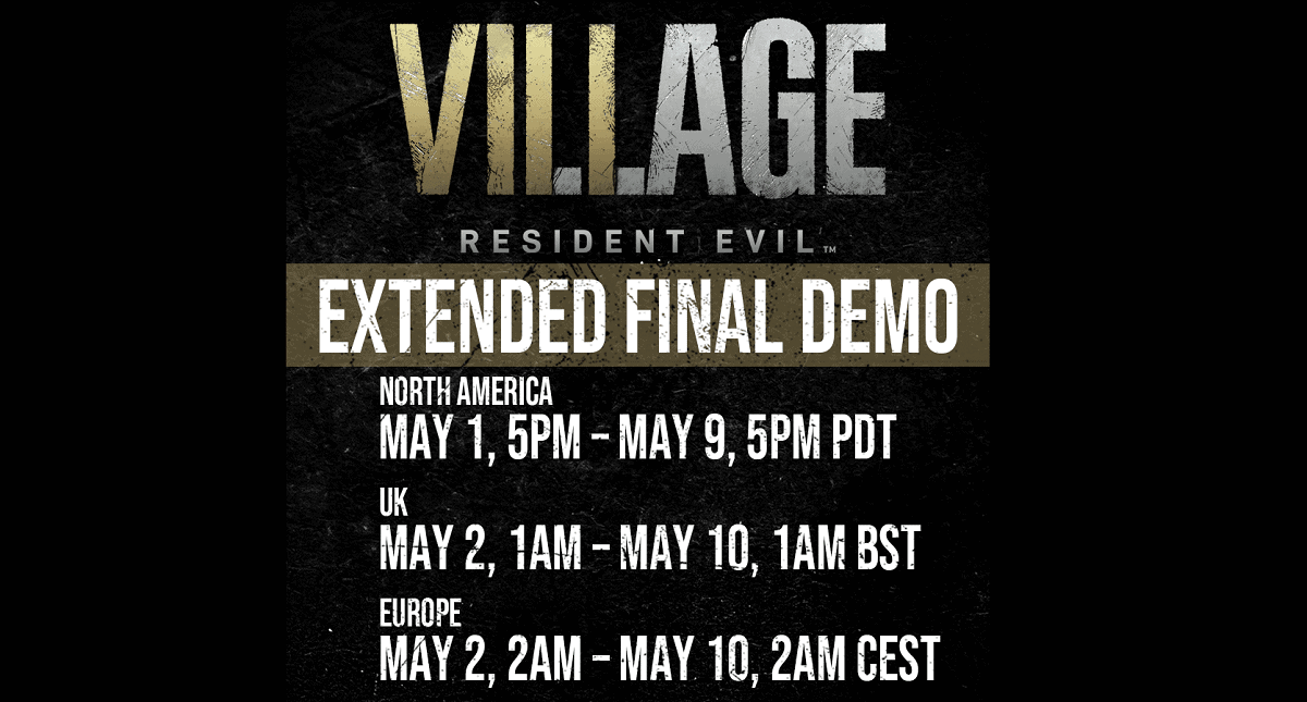 Capcom Extends All-platform Resident Evil Village Demo To A Week