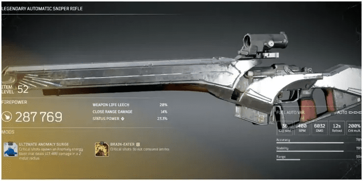 Outriders - Legendary Sniper Rifles Guide