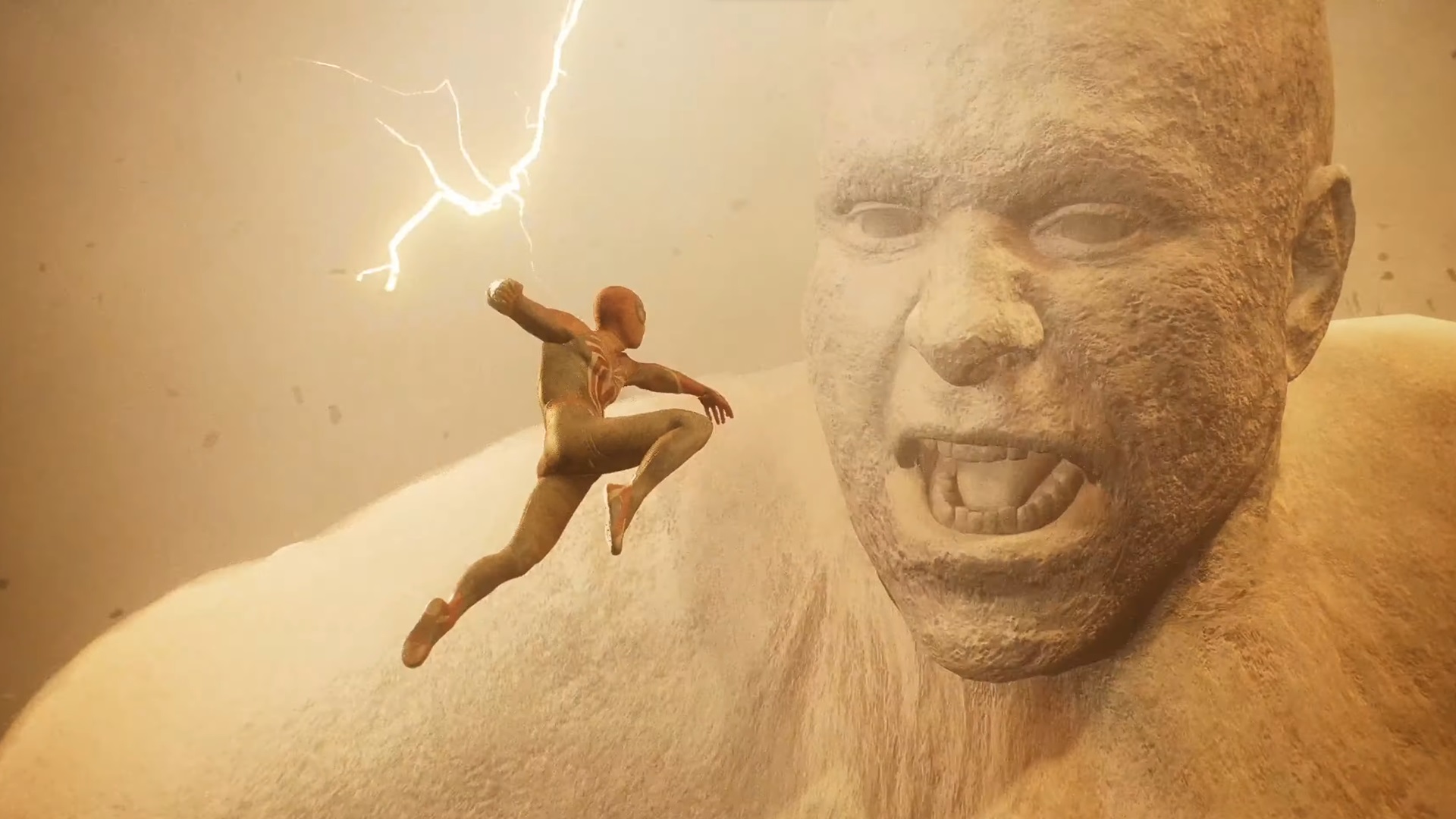 To be honest, we're still not quite convinced that the Sandman is someone that Spider-Man can beat.