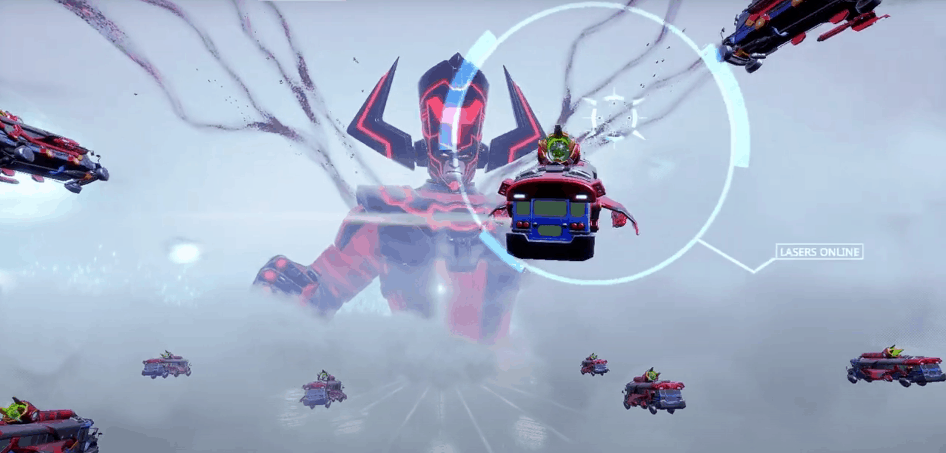 Fortnite Season 4 Ending Recap - Galactus Highlight Reel