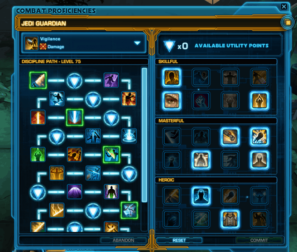 Star Wars: The Old Republic - Vigilance Guardian Guide (6.2.1)