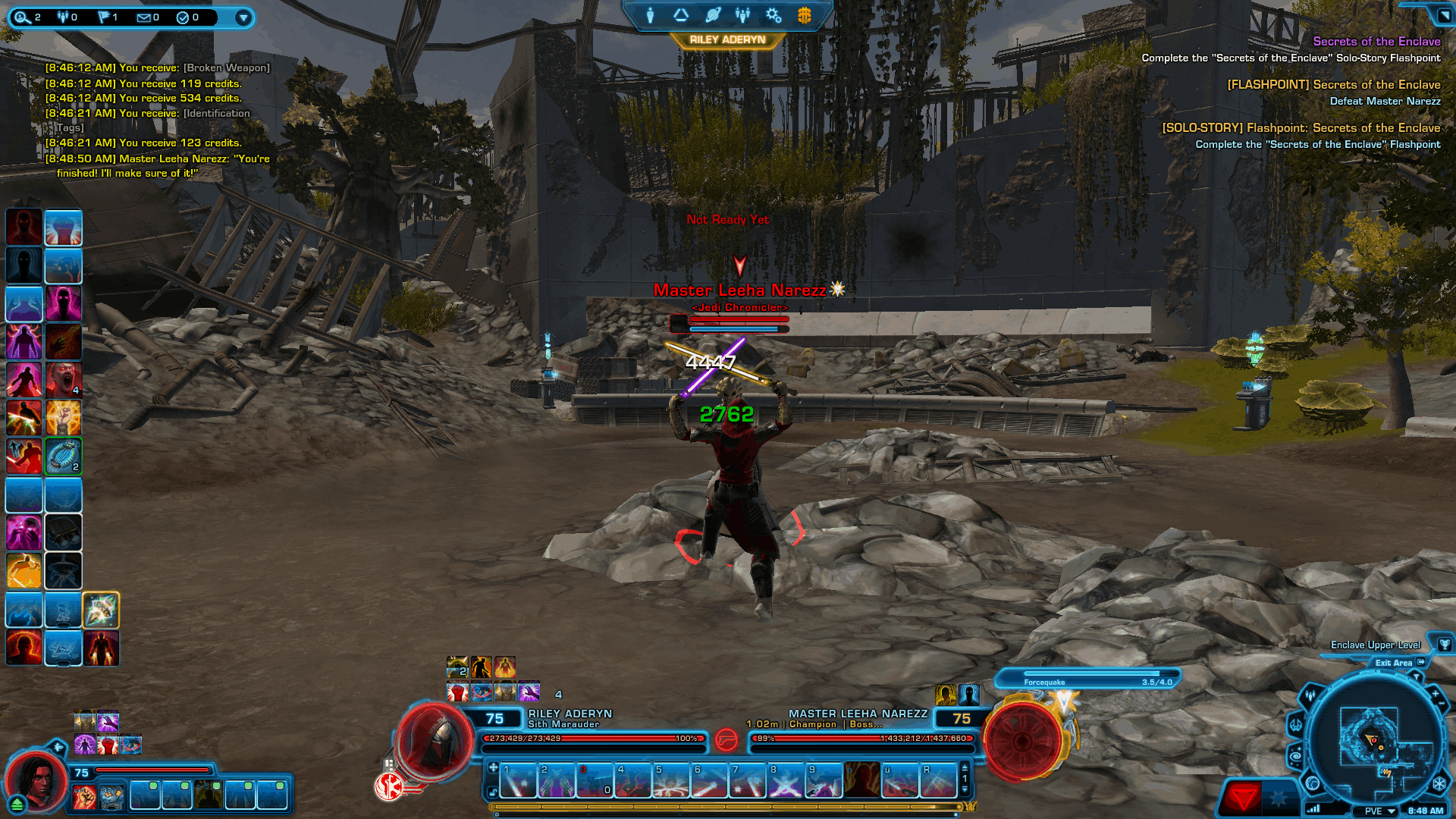 Star Wars: The Old Republic - Secrets Of The Enclave Flashpoint Guide