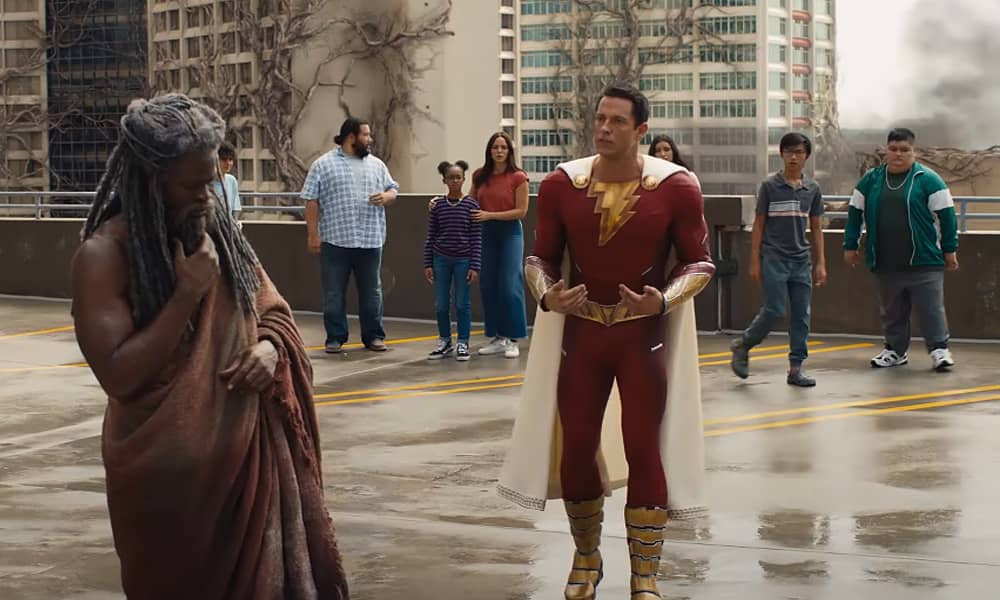 DC Studios Shazam Fury of the Gods Trailer dragons WIZARD