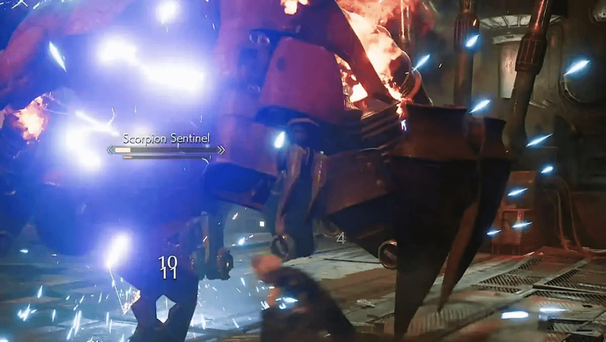 How To Beat The Scorpion Sentinel Boss In Final Fantasy 7 Remake