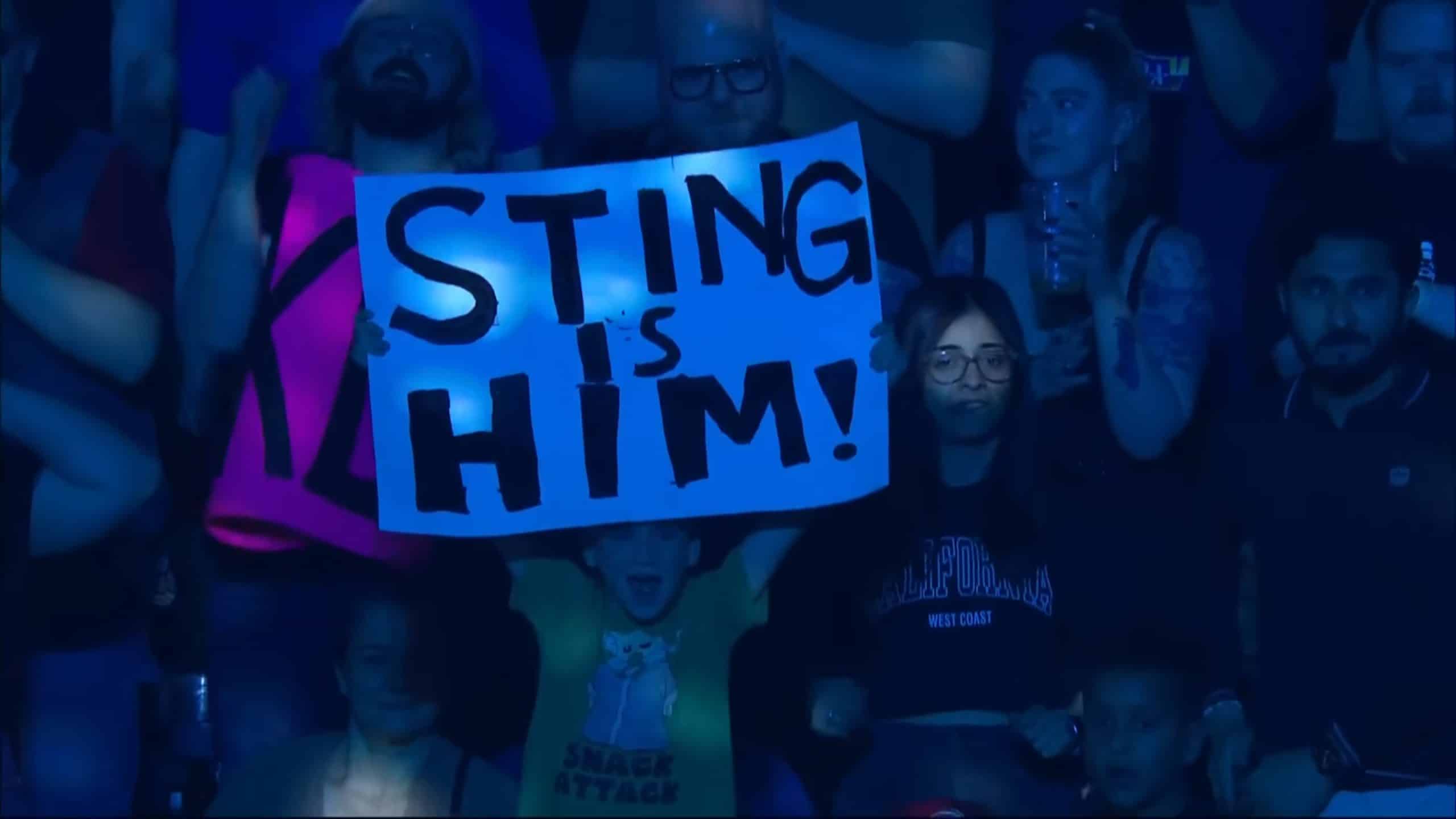 Sting is not about to retire at AEW All-In in August