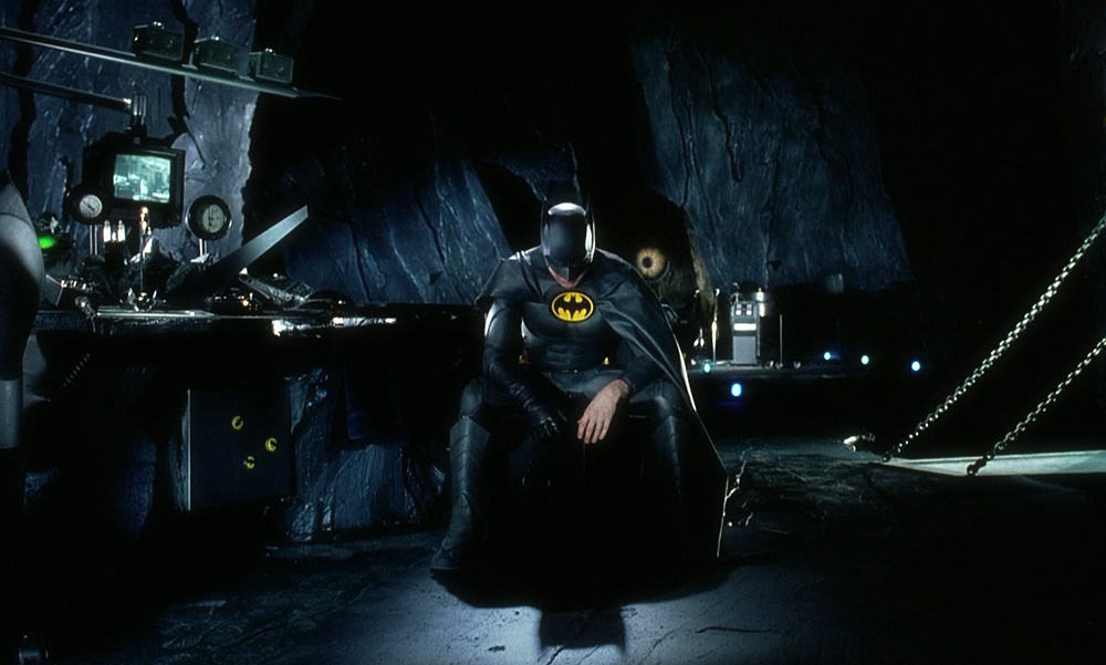 The Flash Production Leaks Michael Keaton's Batcave And Batmobile