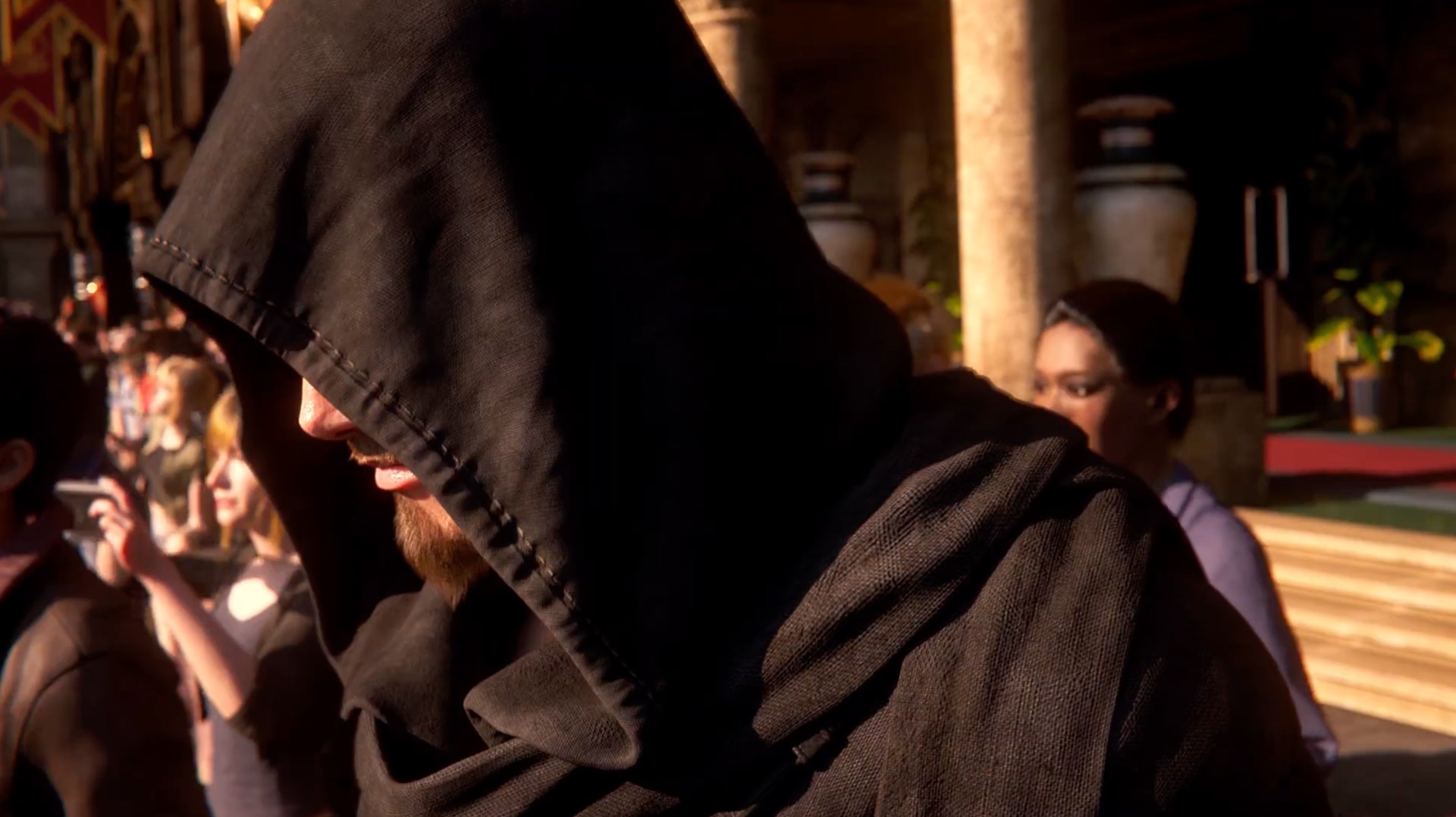 FF7 Rebirth will explain the identity behind this hooded man in the first FF7 Rebirth trailer as well.