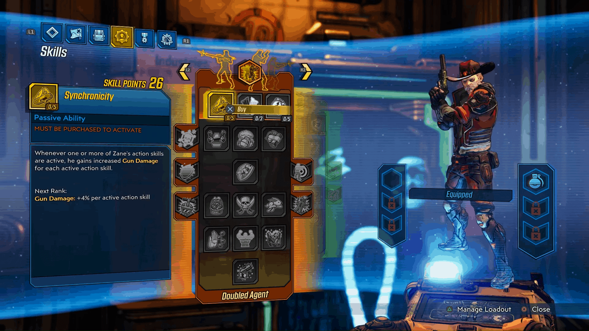 Borderlands 3: Complete Zane Guide – Skill Tree, Action Skills, Perks & Abilities