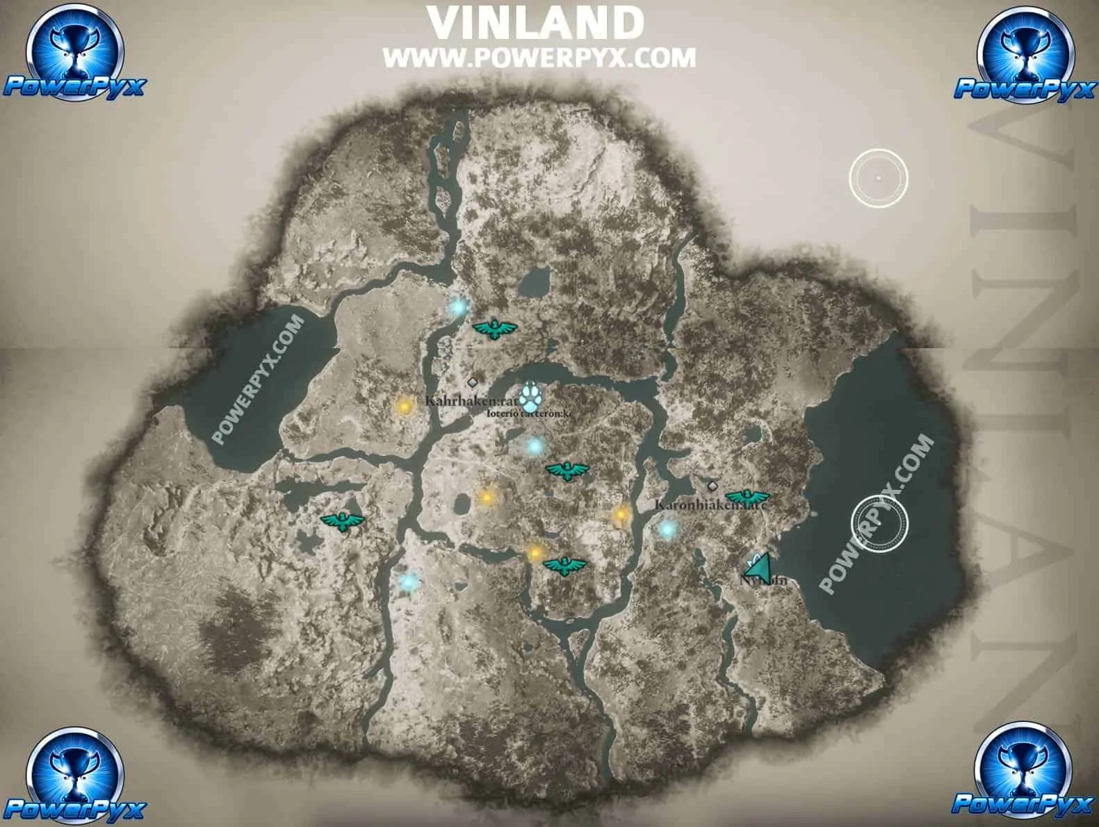 Here's Assassin's Creed Valhalla's Entire World Map