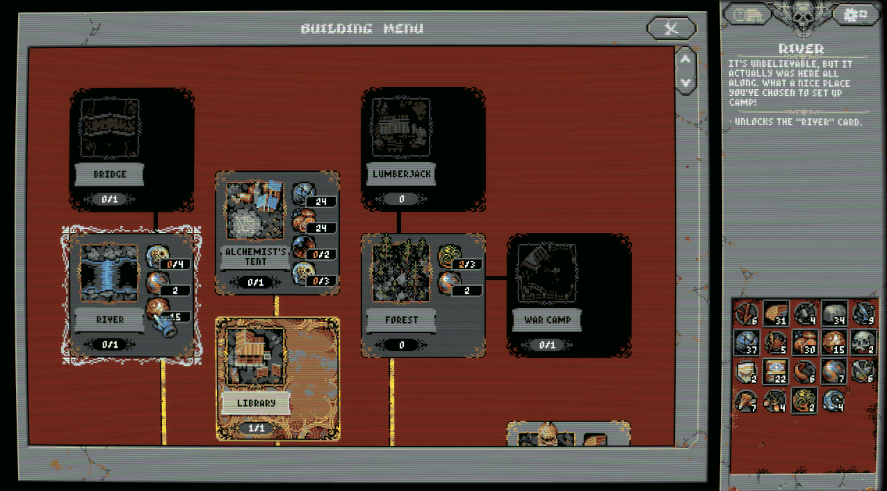 Camp Buildings Guide In Loop Hero