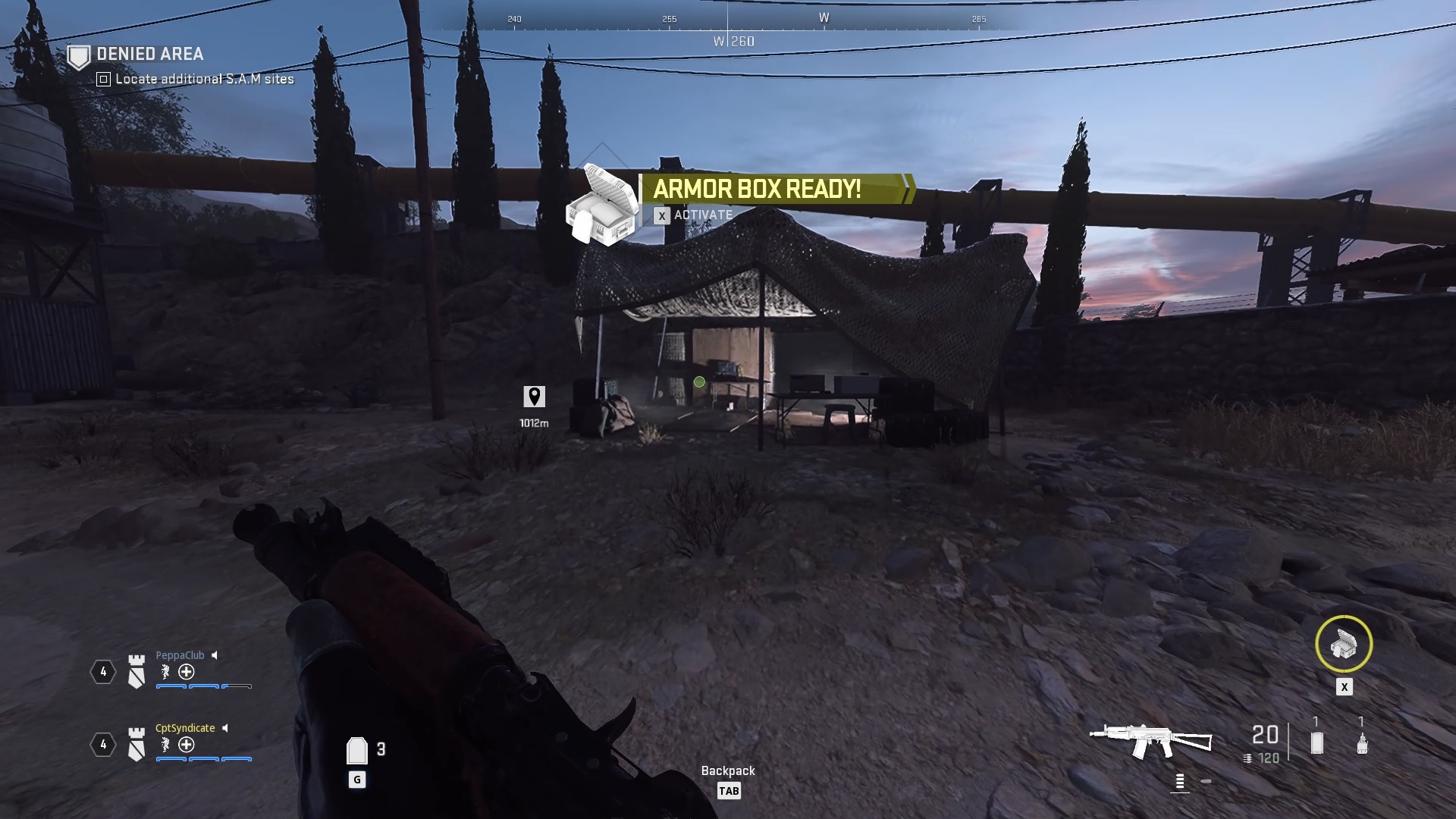 Intel Visual Denied Area