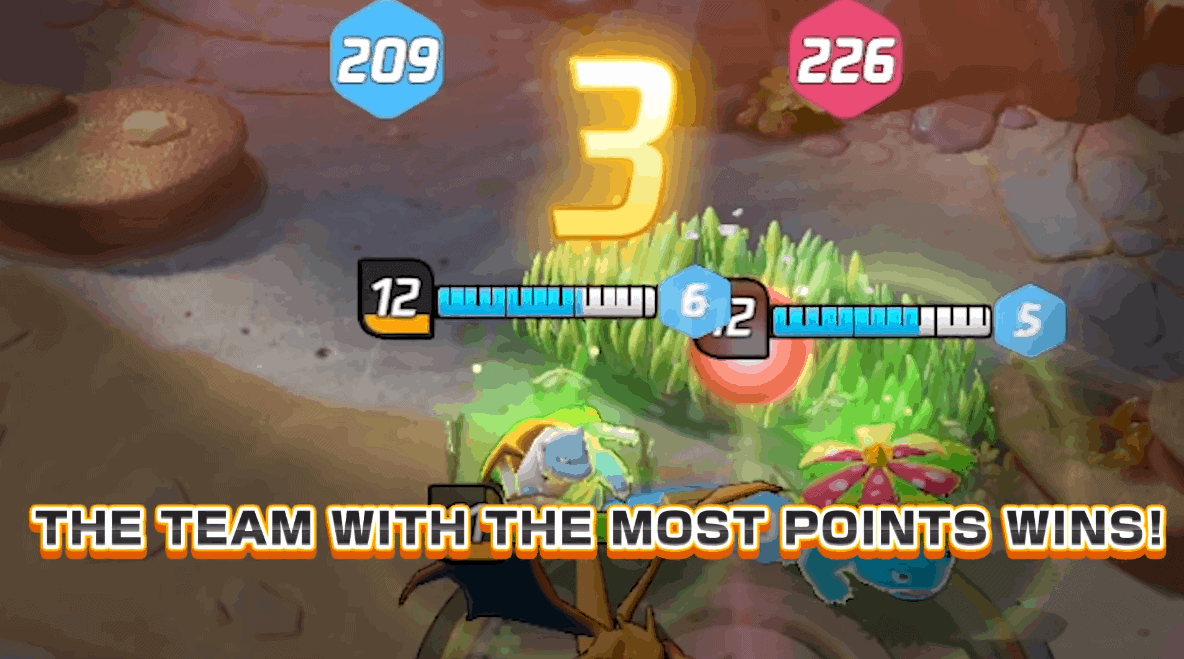 The Map And Characters In Pokemon Unite