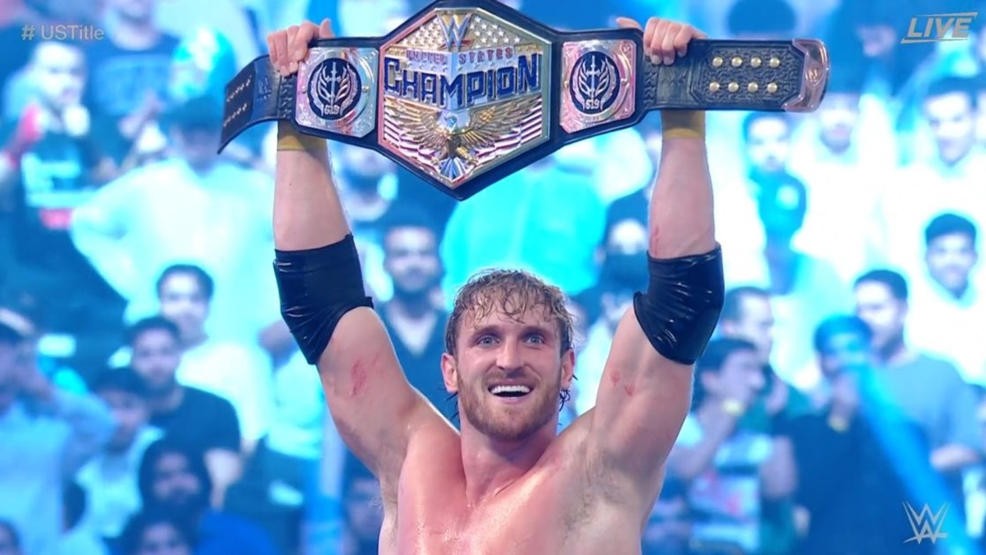 Logan Paul becomes United States Champion at Crown Jewel 2023