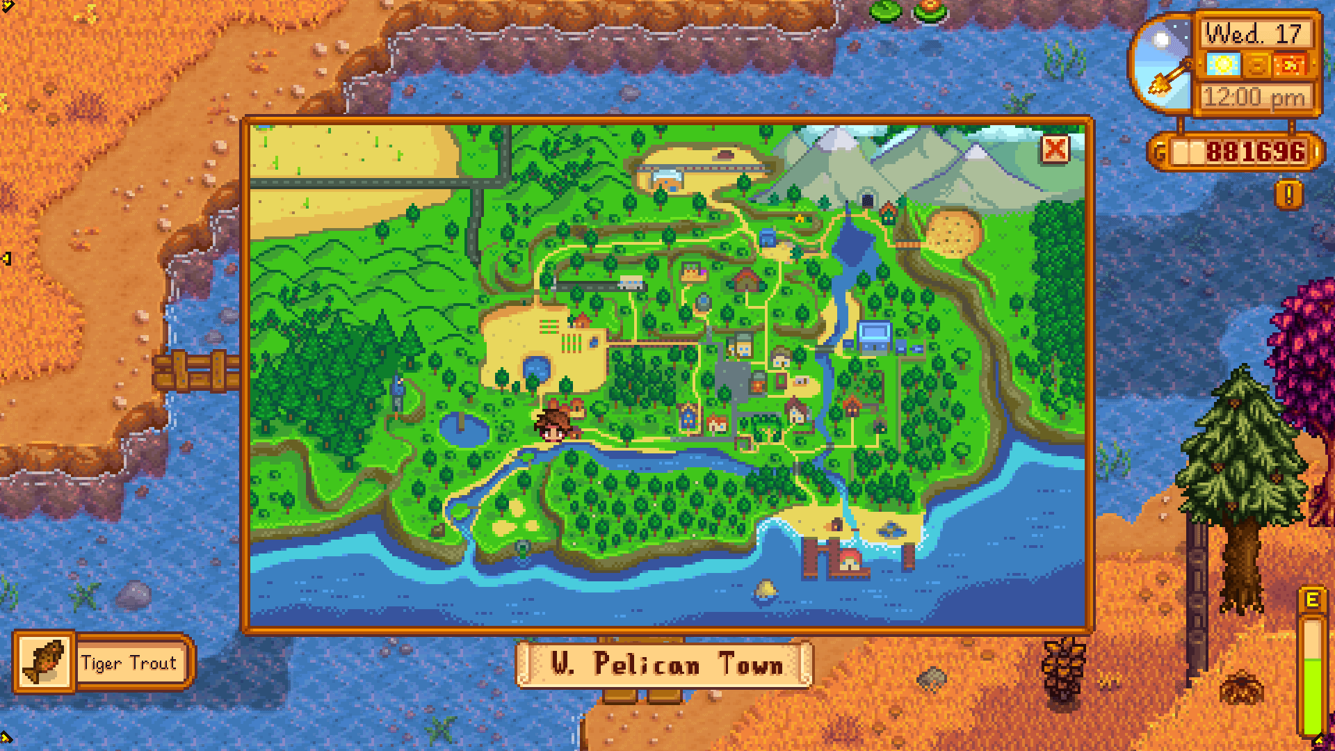 How To Catch A Tiger Trout In Stardew Valley