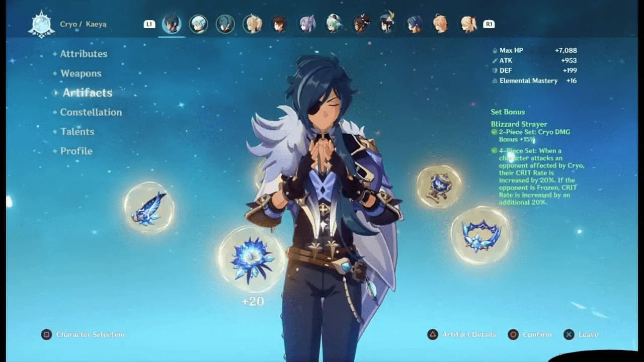 The Best Builds For Rosaria In Genshin Impact