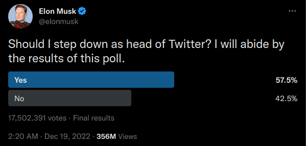 musk poll