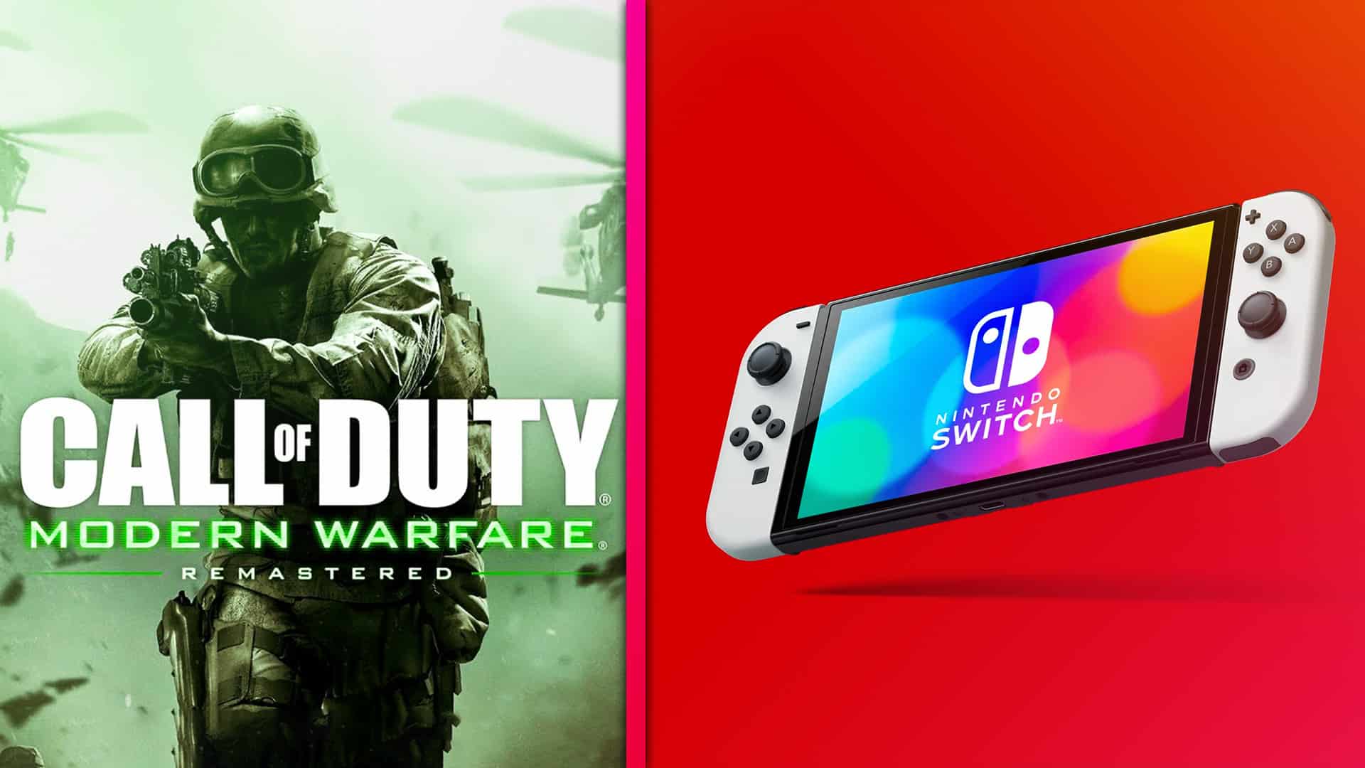The Nintendo Switch could get Call of Duty: Modern Warfare Remastered port
