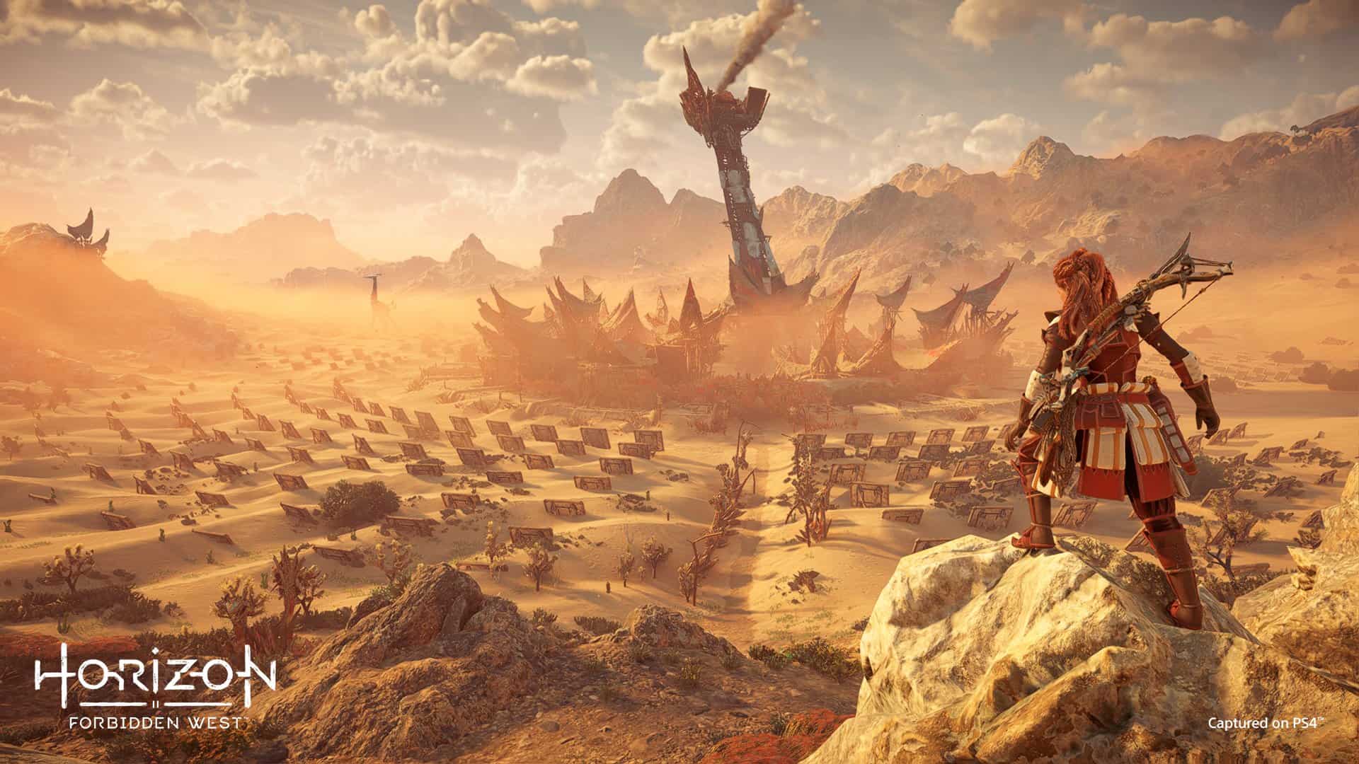 Horizon Forbidden West Running On The Playstation 4 Looks Amazing