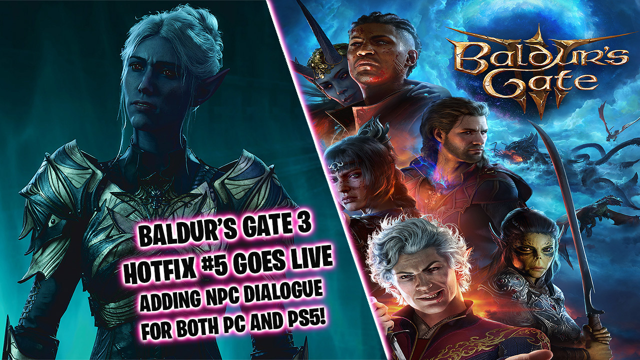 Romancing in Baldur's Gate 3 expands with new dialogue in hotfix #5