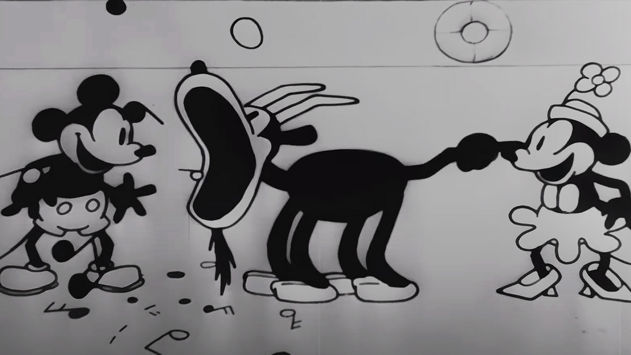 Although it is not the first cartoon to feature sound, Steamboat Willie was the first to include a post-production soundtrack.