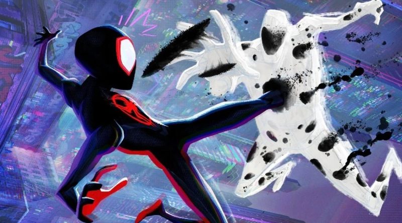 spider man across the spider verse art