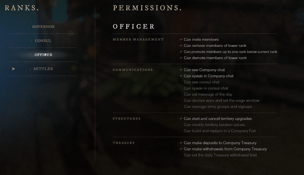 New World - Factions, Companies & Territories In-depth Guide