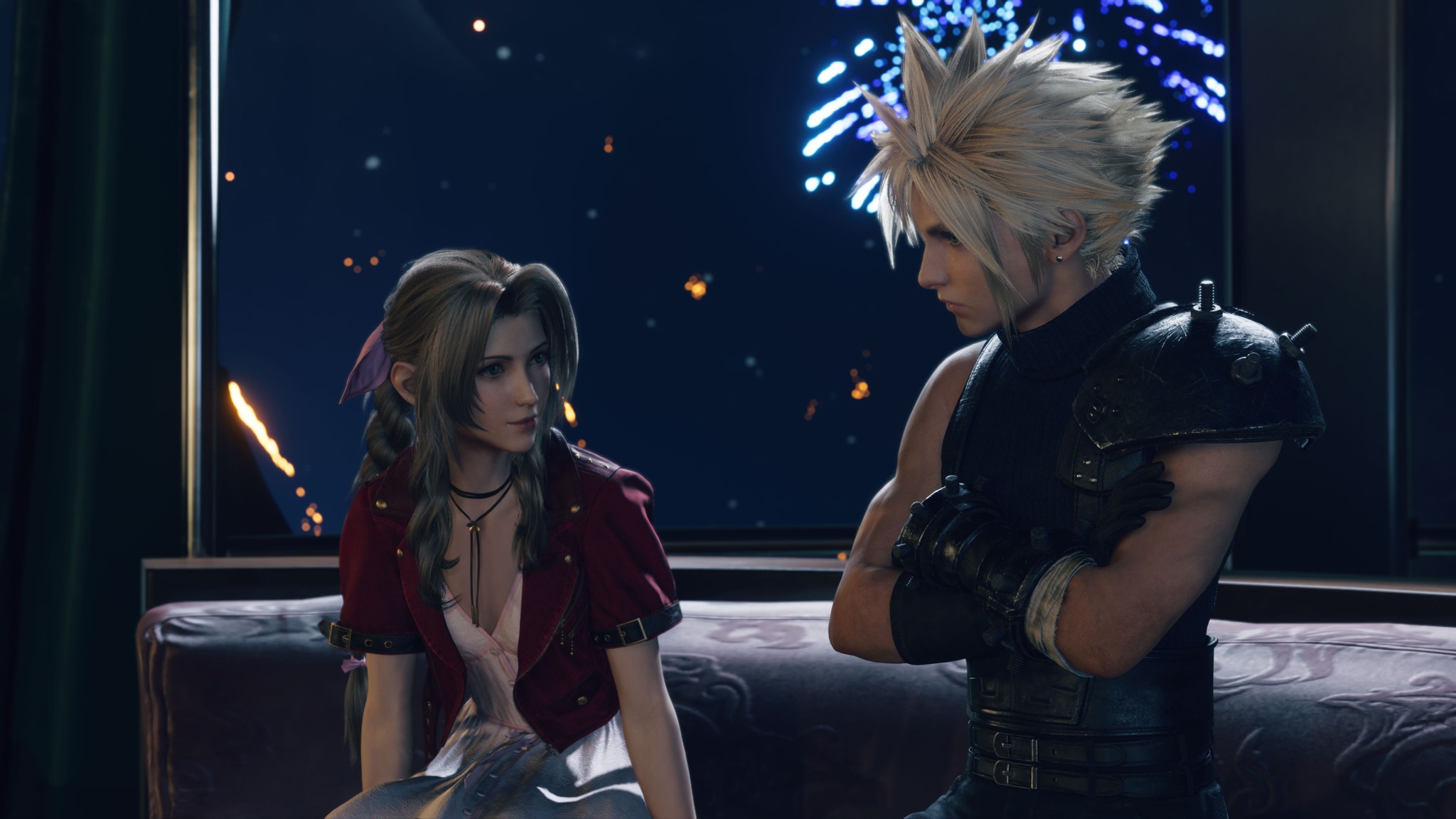 It's definitely looking like Square Enix is veering away from the fan-favorite "ship" of Cloud and Aerith.