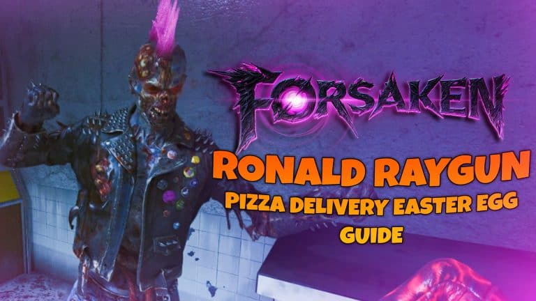 Ronald Raygun Pizza Delivery Easter Egg Guide On Forsaken (Free Raygun)