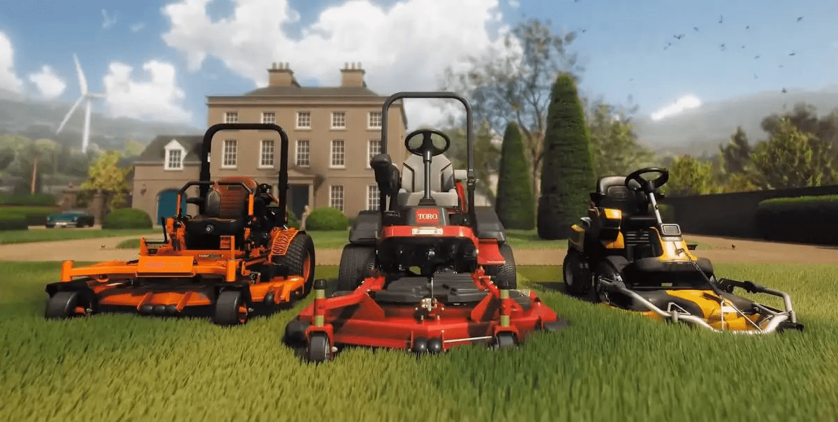 Lawn Mowing Simulator is a Real Game and It's Coming Soon