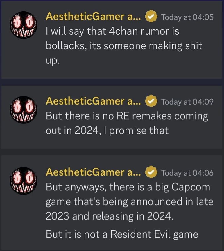 Dusk Golem shared that Capcom will announce a new game later this year.