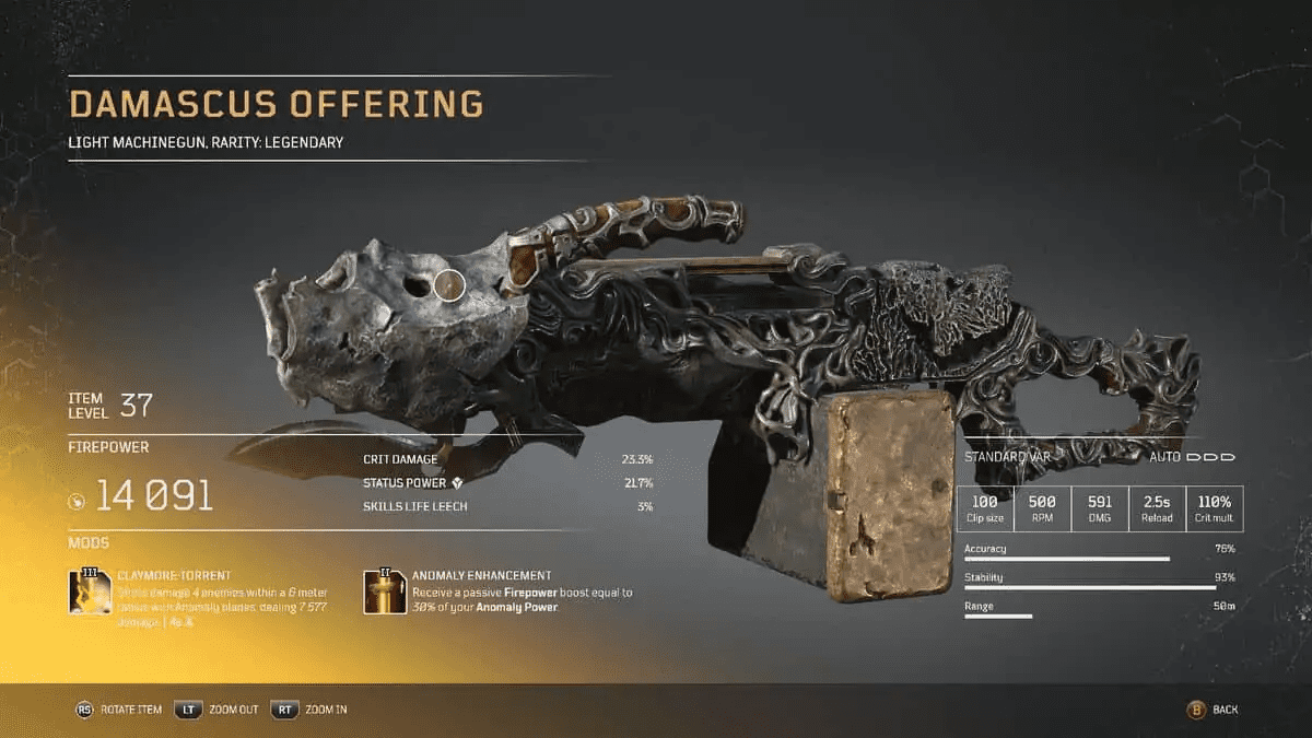 Outriders - Demolisher Technomancer Guide