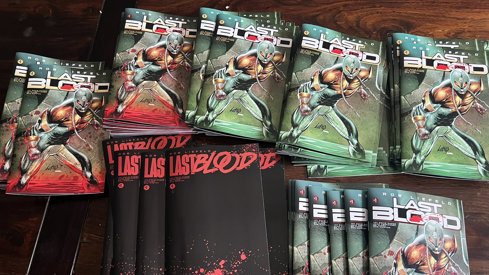 While Rob Liefeld is retiring from working on any future Deadpool comic books for Marvel, he is forging ahead with his creator-owned projects. Just recently, the superstar artist launched his Last Blood comic book.