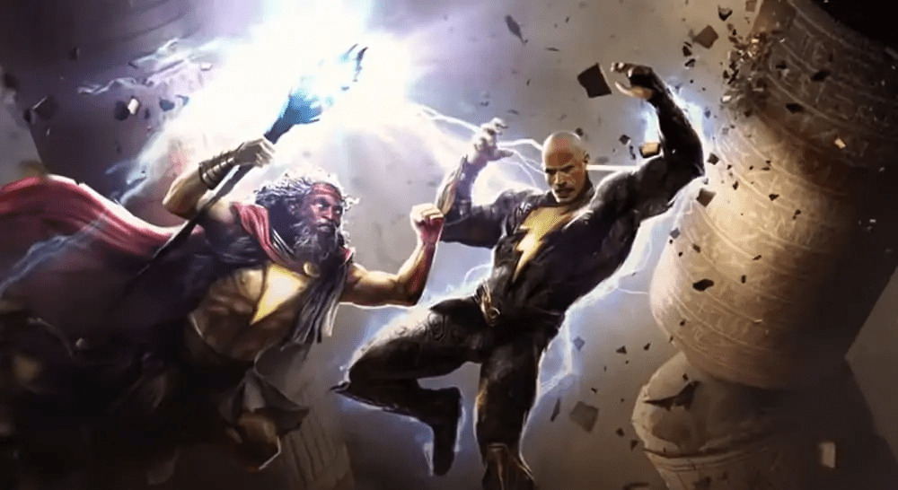 Black Adam Begins With First On-set Photo