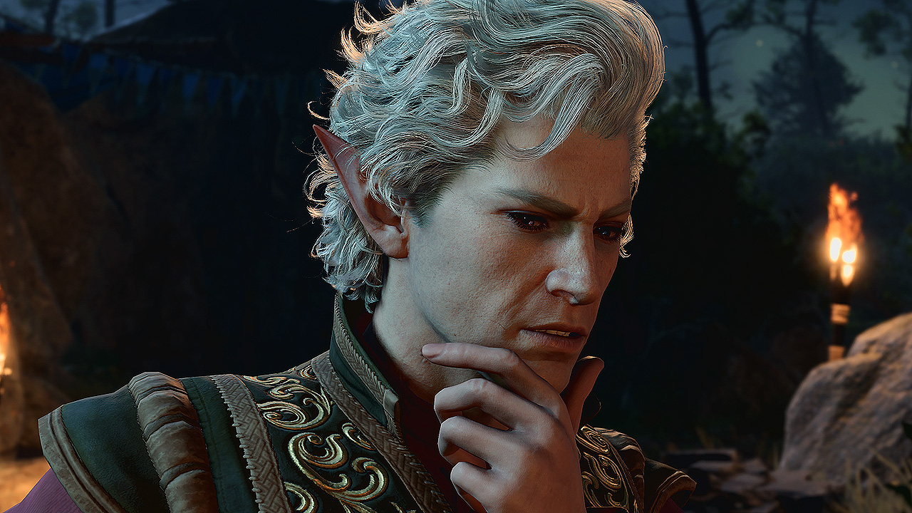 Astarion is probably thinking why his voice actor (Neil Newborn) won Best Supporting Performer. Because that would imply Astarion is a "supporting character", and that's not acceptable, darling!