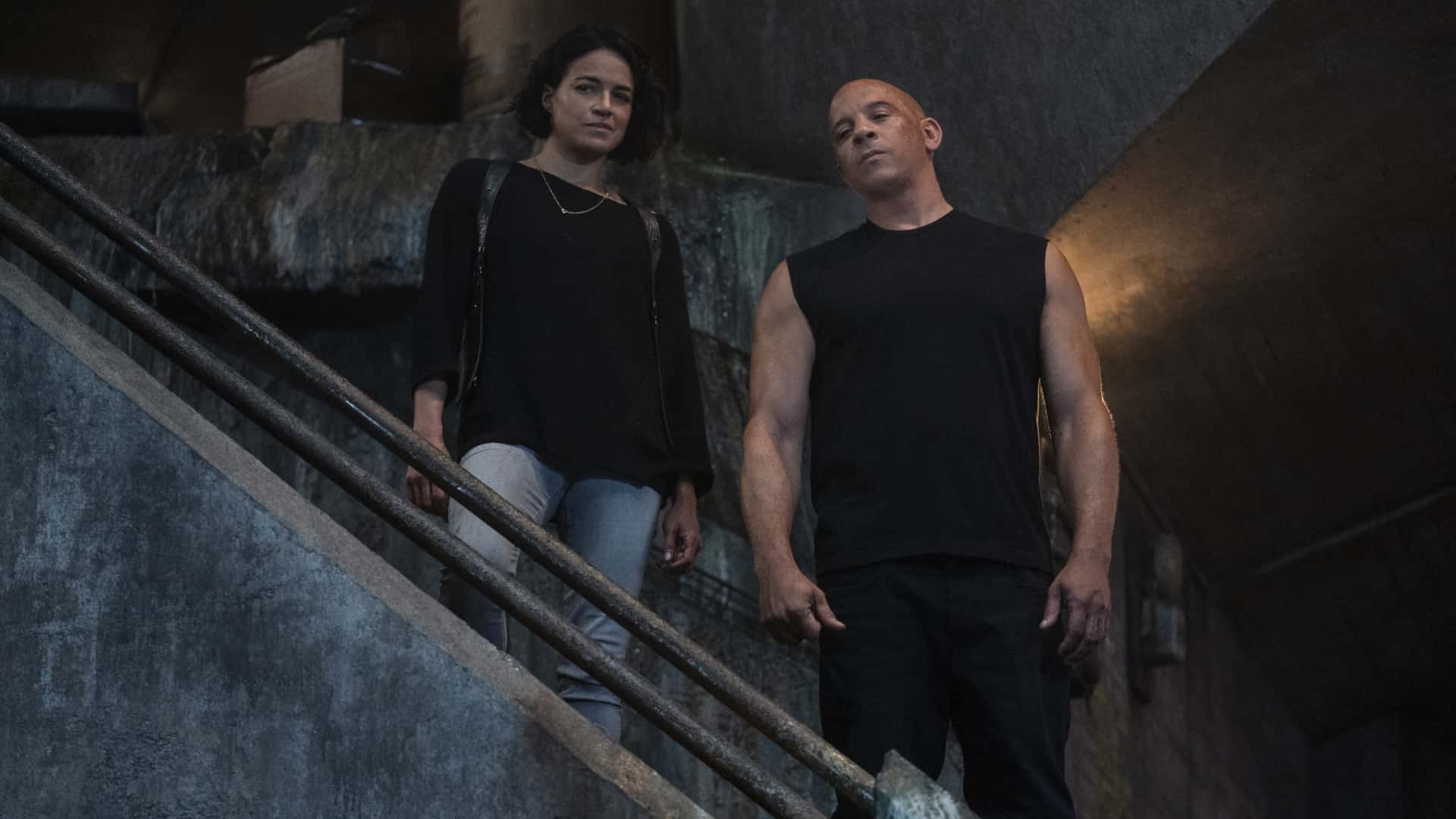 Vin Diesel shares first look images of Jason Momoa & Michelle Rodriguez from the set of Fast X