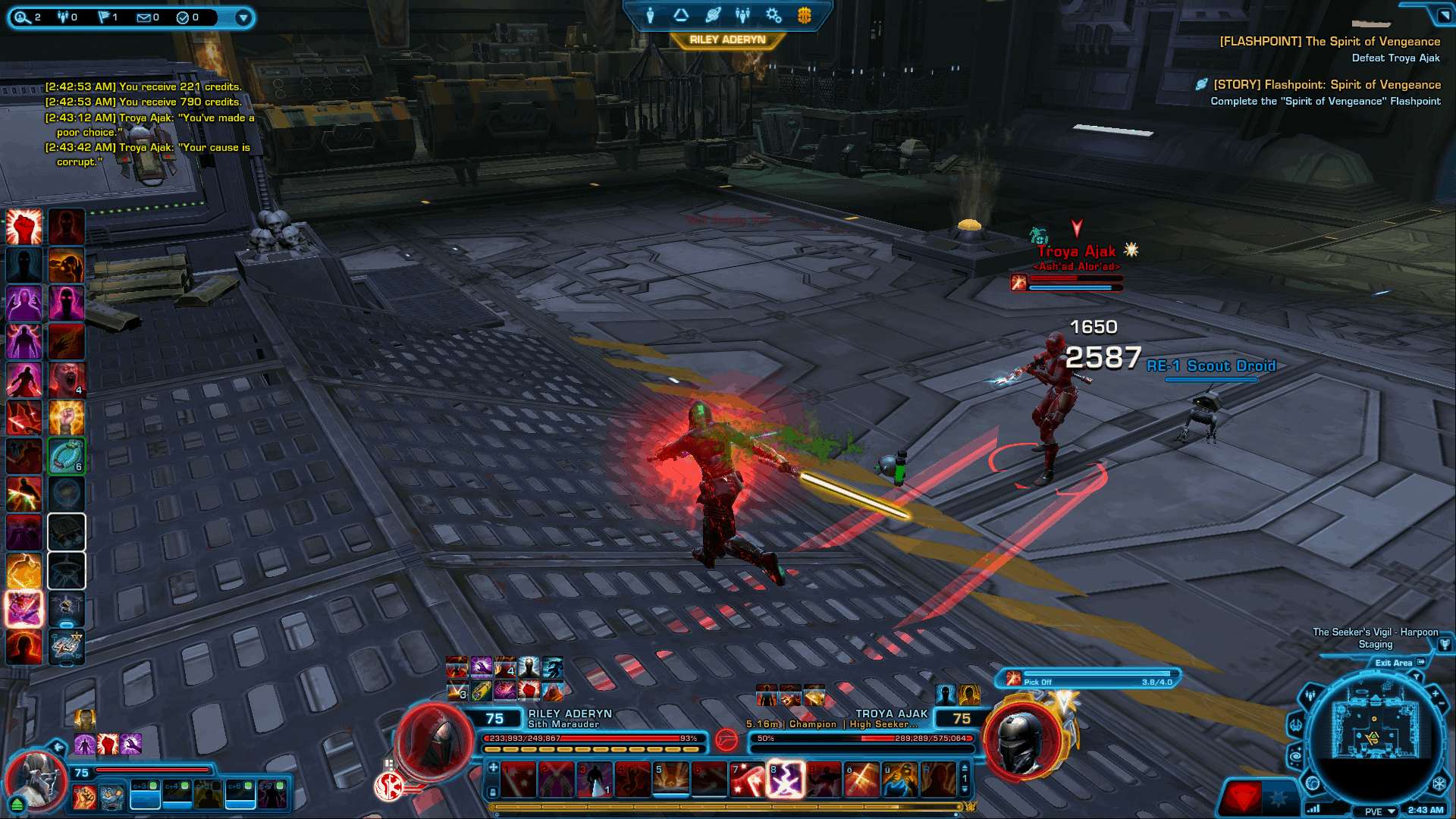 Star Wars: The Old Republic - Spirit Of Vengeance Flashpoint Guide