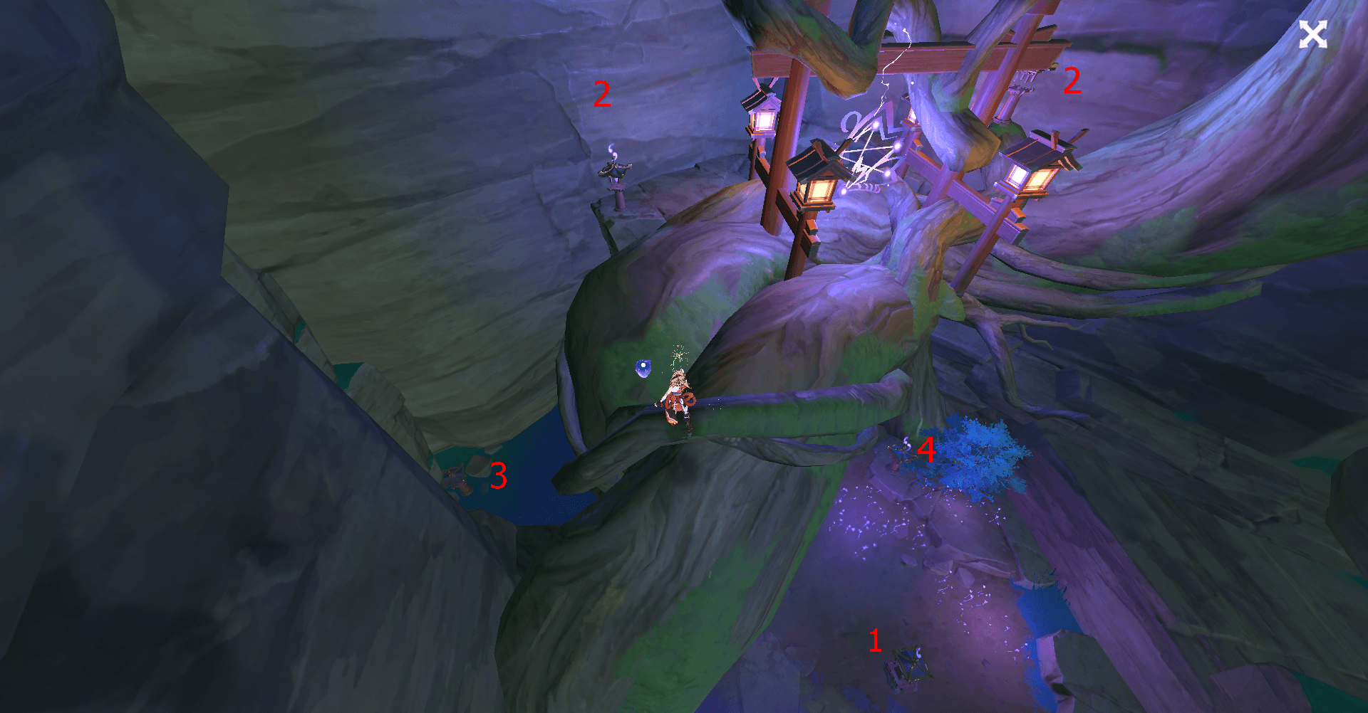 Genshin Impact - Sacred Sakura Cleansing Ritual Complete Walkthrough