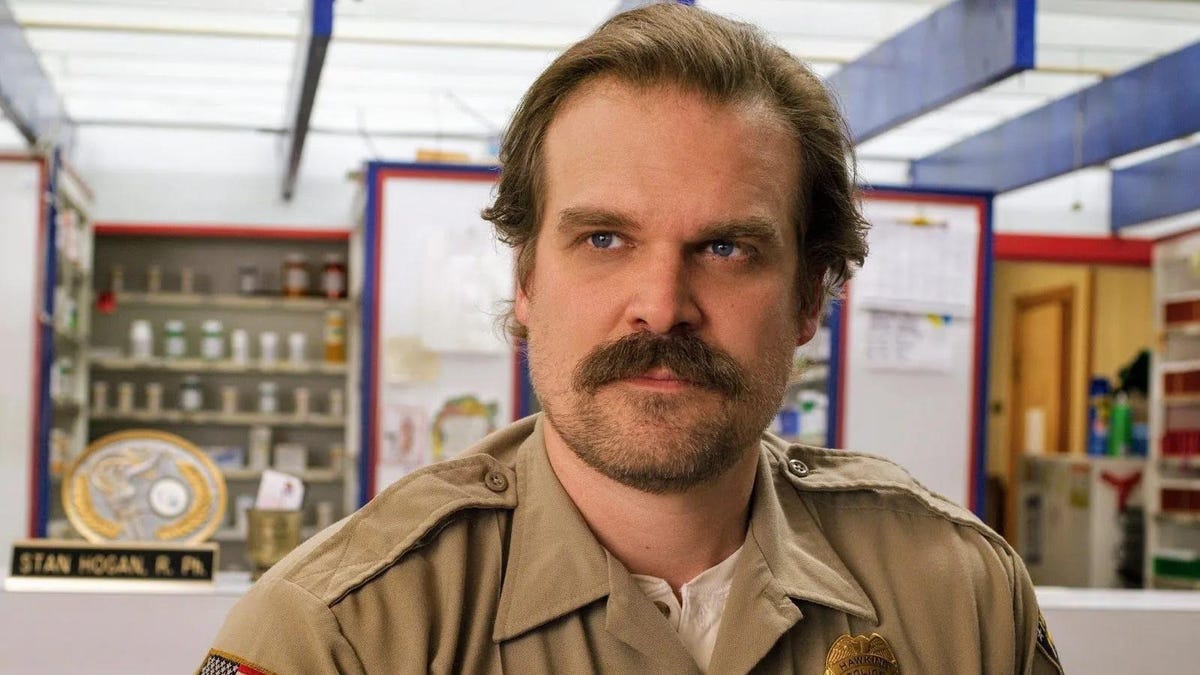 David Harbour Cover